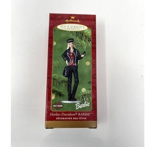 Harley-Davidson Barbie Ornament Hallmark Keepsake Barbie Ornament 2000